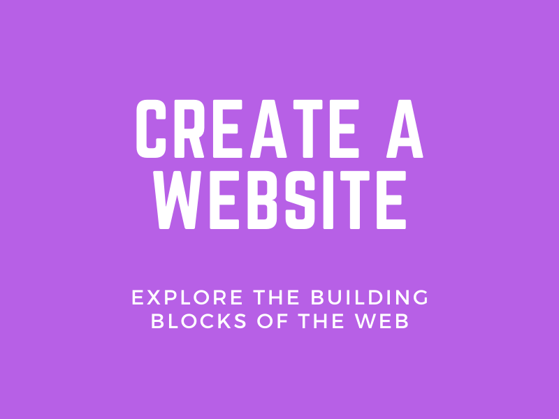 Create a Website